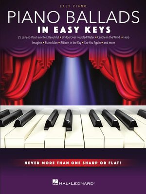 cover image of Piano Ballads--In Easy Keys